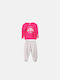 Dreams by Joyce Set Top & Bottom Kids Cotton Pyjamas Fuchsia