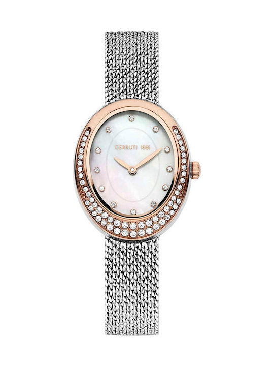 Cerruti Crystals Ceas cu Mecanism pe Baterie Cerruti Crystals Ceas cu Mecanism pe Baterie
