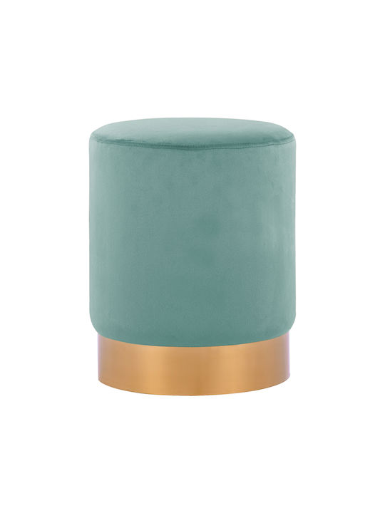 Stool For Living Room Upholstered with Velvet P...