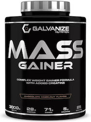 Galvanize Nutrition Mass Gainer Schokolade Haselnuss 3kg
