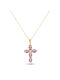 Vitopoulos Women's Gold Cross 14K