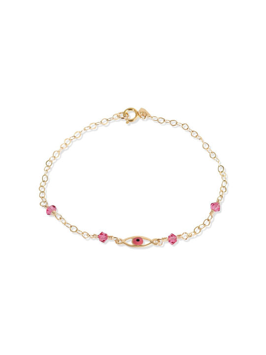 Vitopoulos Kids Gold Bracelet 9K for Girl