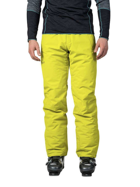 Hannah Slater 10036013HHX01 Men's Trousers for Ski & Snowboard Yellow