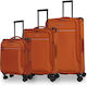 Verage Toledo Βαλίτσες Ταξιδιού Πορτοκαλί με 4 ...