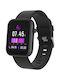 Denver SW-182 Wasserdicht Smartwatch mit Pulsmesser (Schwarz)