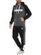 Hooded Black Sweatshirt