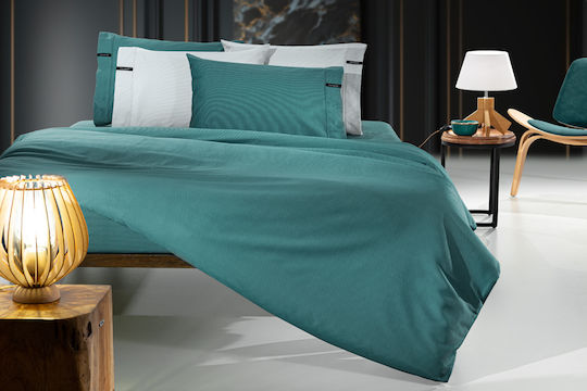 Guy Laroche Großes Doppelbett 225x245 Minimal Petrol