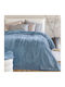 Palamaiki Dream Κουβέρτα Βελουτέ Μονή 160x220εκ. Denim