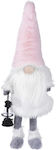 Beleuchtet Weihnachtliche Stoff Figur Zwerge Ro...