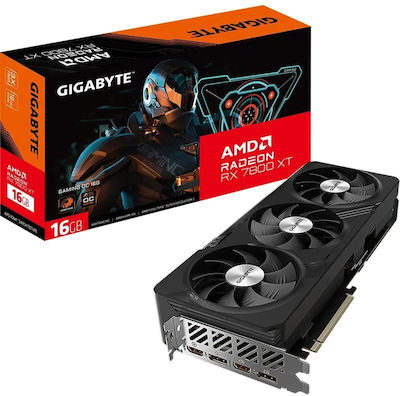 Gigabyte Radeon RX 7800 XT 16ГБ GDDR6 Гейминг OC Видеокарта