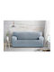 Mc Decor Tunez Elastic Cover for Four Seater sofa Light Blue 230εκ. 1pcs MCL.EL.TUNEZ.TE-UALASSI