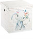 Novaker Baptism Cloth Box Elephant Made of Wood