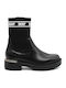 Tully Leather Women's Ankle Boots Black