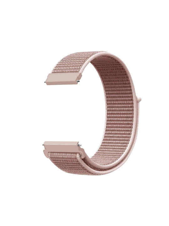Braided Watch Strap Pink (Galaxy Watch 42mmHuawei Watch 4 / Watch 4 Pro) Braided Watch Strap Pink (Galaxy Watch 42mmHuawei Watch 4 / Watch 4 Pro)