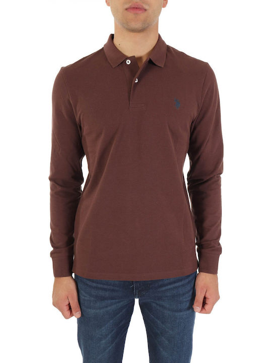 U.S. Polo Assn. Must Polo T-shirt Καφέ