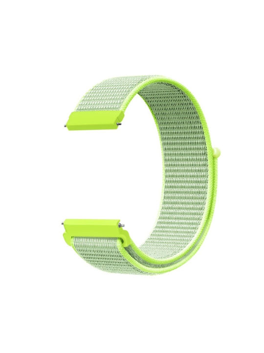 Braided Watch Strap Fabric Yellow (Galaxy Watch 42mm)