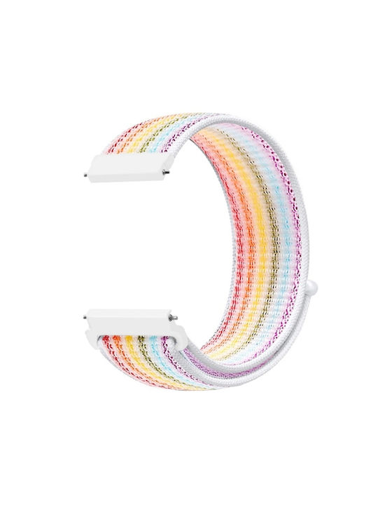 Braided Watch Λουράκι Υφασμάτινο Πολύχρωμο (Galaxy Watch 42mm)