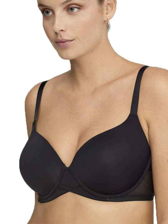 Promise Minimizer Minimizer Bra with Light Padding Black