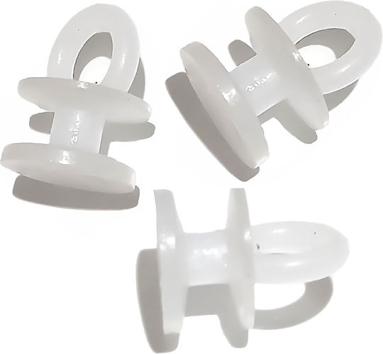 Exdel Tools Round Curtain Hooks with Glider 1000pcs