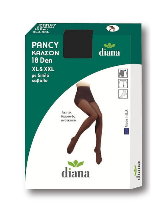 Diana Women's Pantyhose Sheer Black