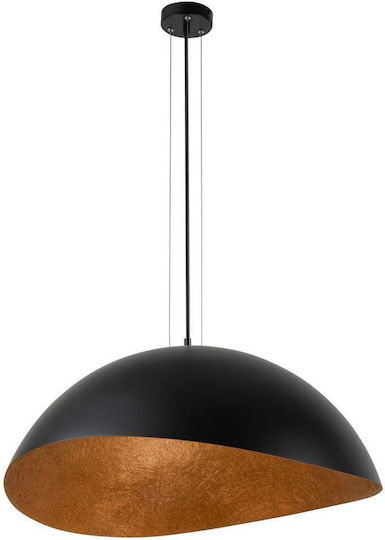 Sigma Solaris Deckenleuchte Schwarz mit Lampenbirnensockel E27 69x69x97cm
