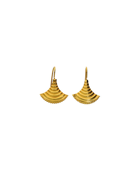 Dimiourgiko Vildiridis Earrings made of Silver Gold Plated