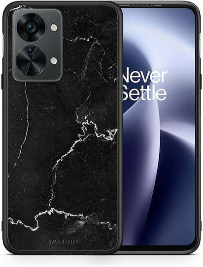 Smartfits Marble Black Back Cover Black (OnePlus Nord 2T)