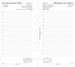 Filofax Zilnic Agenda White 2024