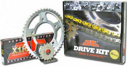 JT Sprockets Kette & Ritzel-Kit für Honda FMX 650