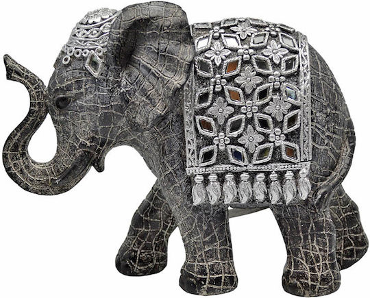 Ankor Decorativ Elefant din Polirășină 20.5x7x15cm 1buc