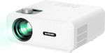 BlitzWolf BW-V5 Projector Full HD LED Lamp with Built-in Speakers White