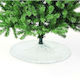 Flakes Christmas Tree Skirt Fabric White D120cm.