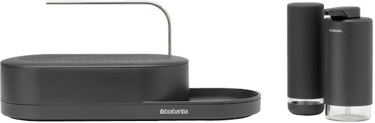 Brabantia Set Accesorii Pentru Baie Metalic Gri 3 Bucăți