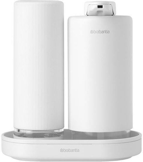 Brabantia Dispenser Μεταλλικό Λευκό 200ml
