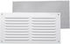 Fepre Aluminum Ventilator Vent Louver 15x30cm Rectangular with Screen