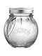 KIlner Vase General Use with Airtight Lid Glass Transparent 400ml