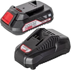 Raider Batteriesatz Lithium 20V mit Ladegerät Rdp-r20