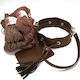 Handibrand Bottom for Knitted Bag Brown