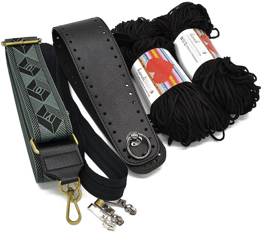 Handibrand Zubehör für Gestrickte Tasche Schwarz