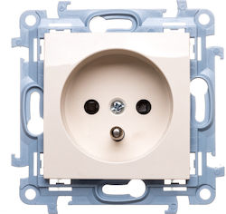 Kontakt-Simon Power Socket Ecru 1pcs