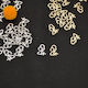 Handibrand Decorative Element for DIY Crafts Gold