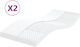 vidaXL Единичен Матрак 80x200x10см