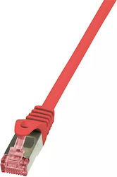 LogiLink CQ2084S U/UTP Cat.6 Καλώδιο Ethernet 7.5m Κόκκινο LogiLink CQ2084S U/UTP Cat.6 Καλώδιο Ethernet 7.5m Κόκκινο