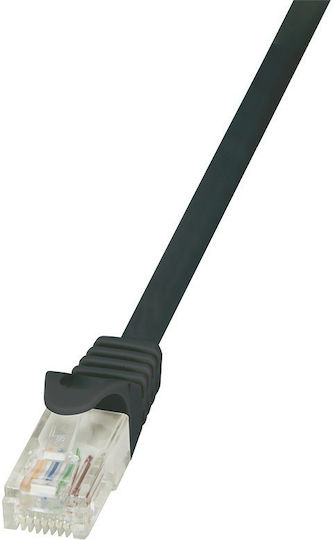 LogiLink U/UTP Kat.5e Ethernet-Netzwerkkabel 7.5m Schwarz 1Stück
