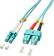 Lindy Optical Fiber Cable 5m Turquoise