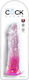 King Cock Realistisches Dildo mit Hoden und Saugnapf Rosa