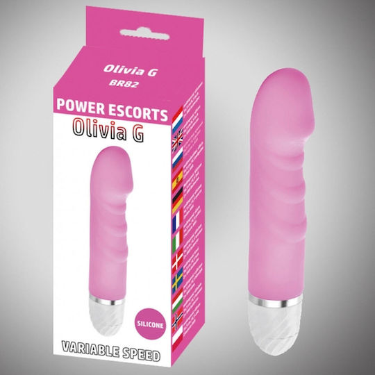 Power Escorts Вибратор G-Spot 16.5см Розов