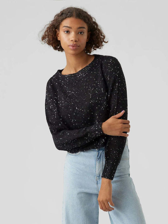 Vero Moda Women's Long Sleeve Sweater Black