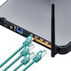 Extralink Direct Attach Copper Cat.6 (Gigabit) Καλώδιο Δικτύου Ethernet 1m Πράσινο