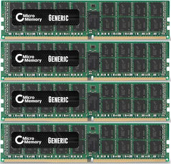 CoreParts 64GB DDR4 RAM with 4 Modules (4x16GB) and 2133 Speed for Desktop